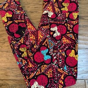 Lularoe Disney Minnie Mouse leggings